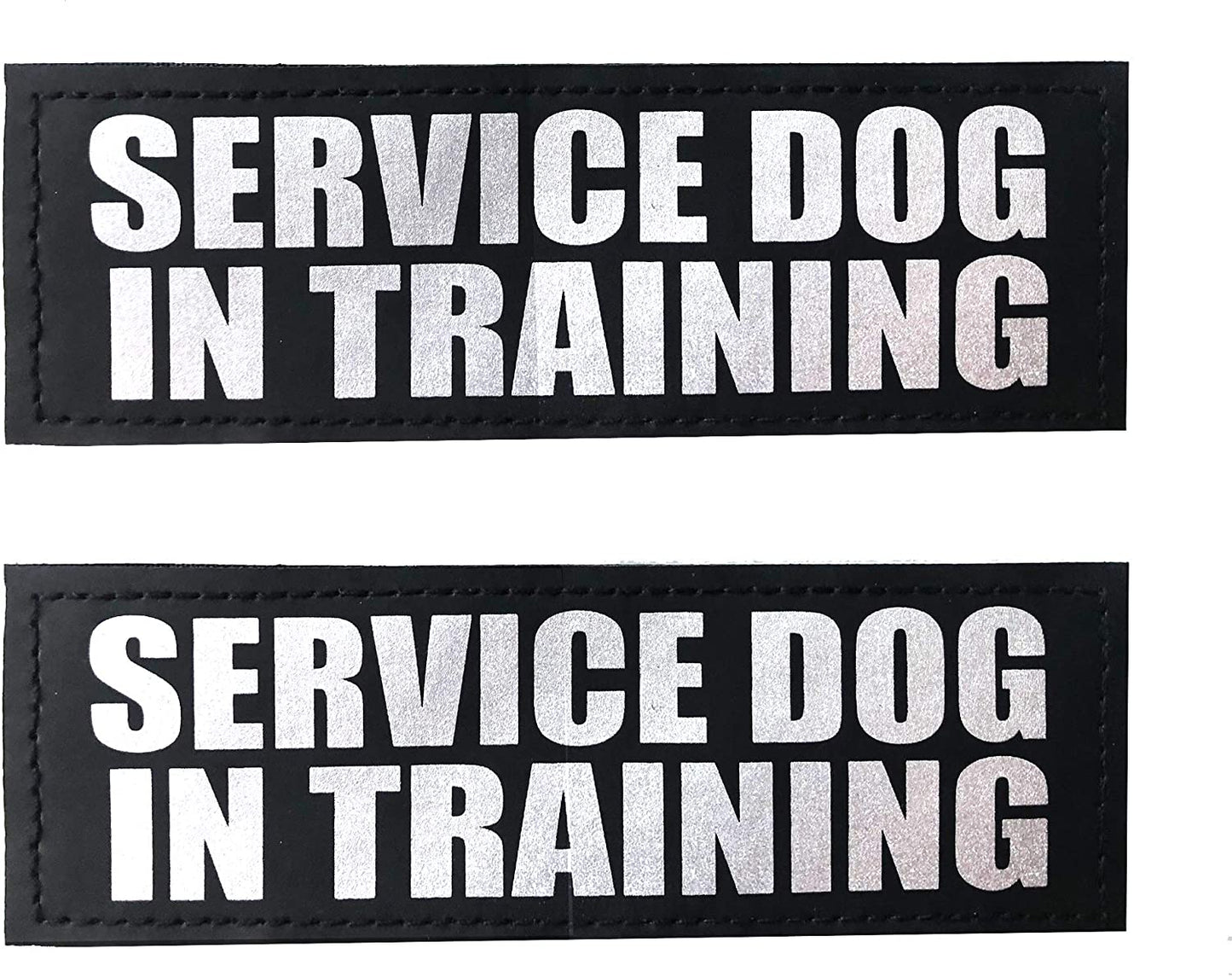 Albcorp Reflective Dog Patches with Hook Backing