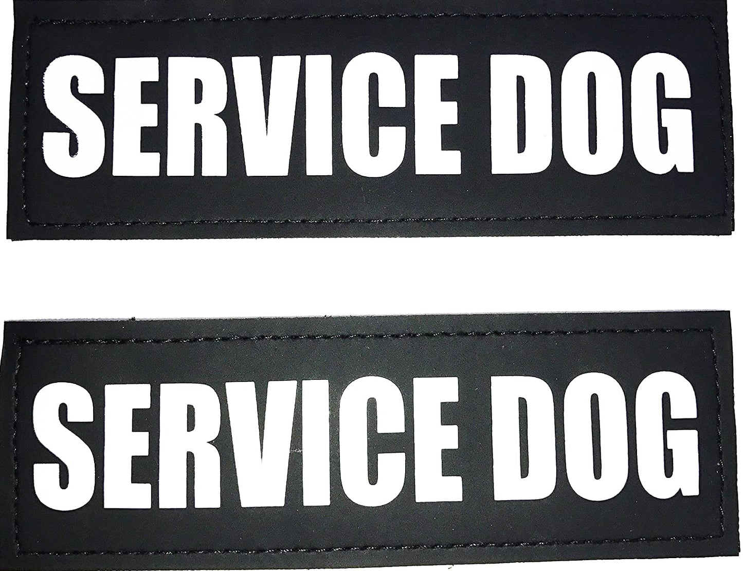 Albcorp Reflective Dog Patches with Hook Backing