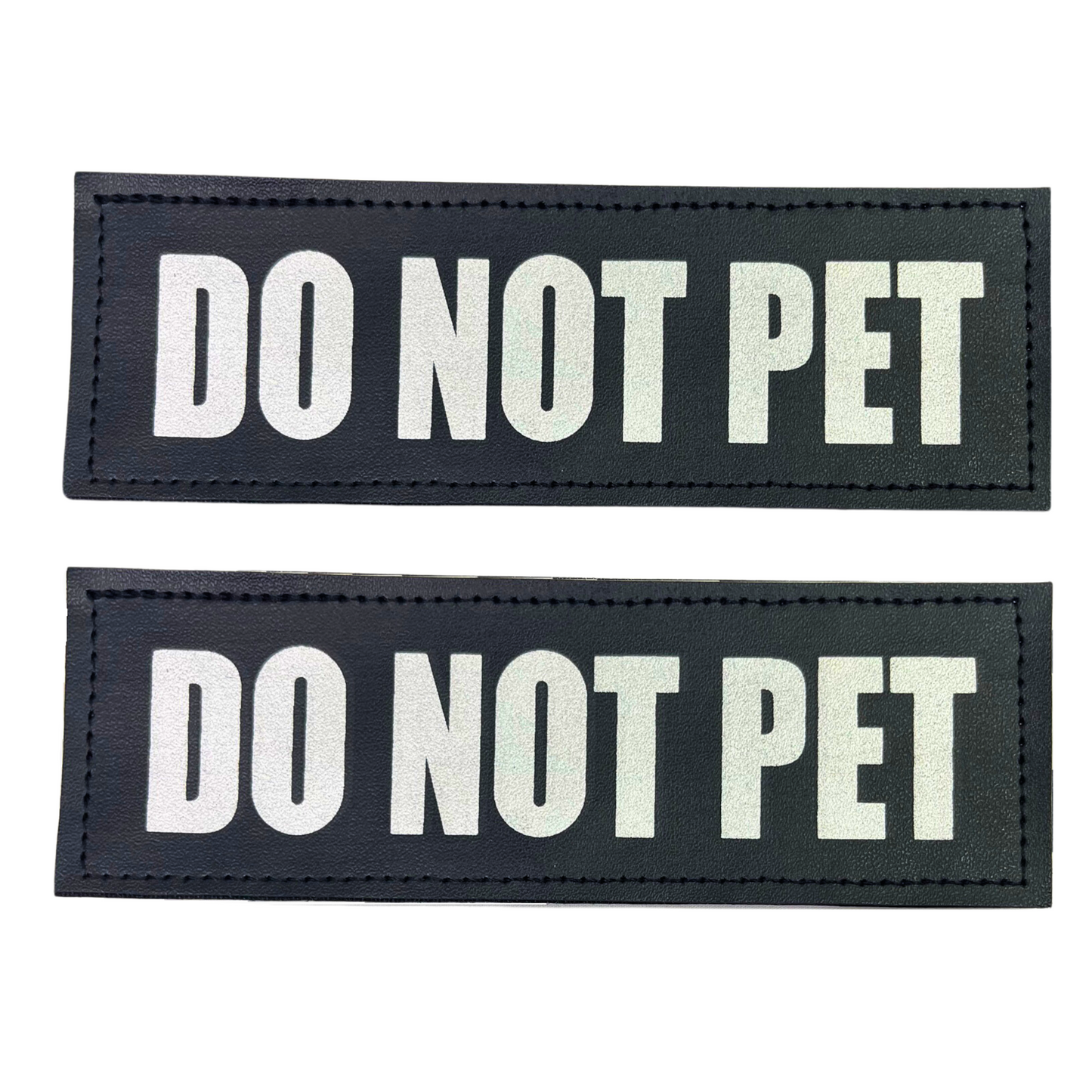 Albcorp Reflective Dog Patches with Hook Backing