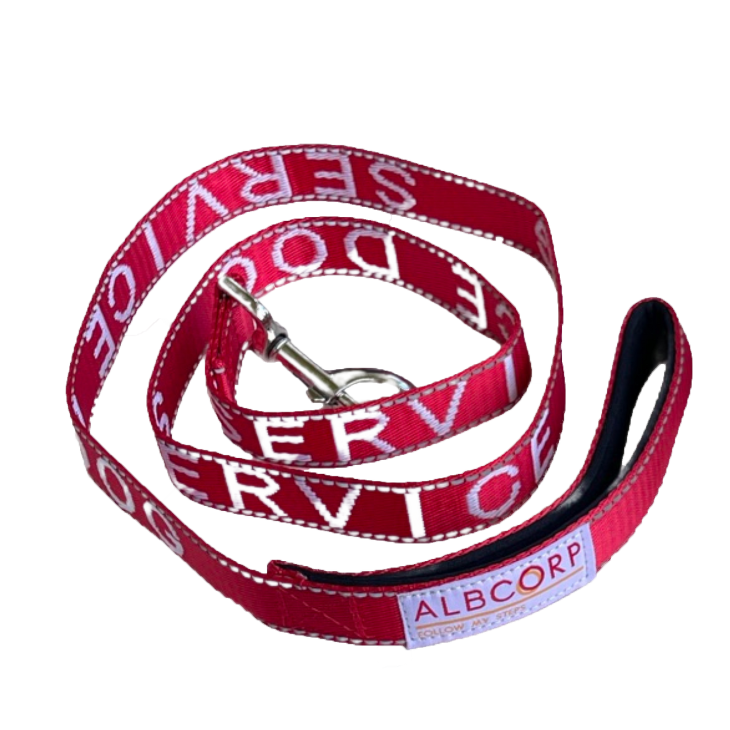 ALBCORP Service Dog Vest Harness - Reflective - Woven Polyester and Nylon, Comfy Mesh Padding - Sizes from XXS to XL – Service Dog Patches Included.-Dog Vest Harness-AlbCorpShop